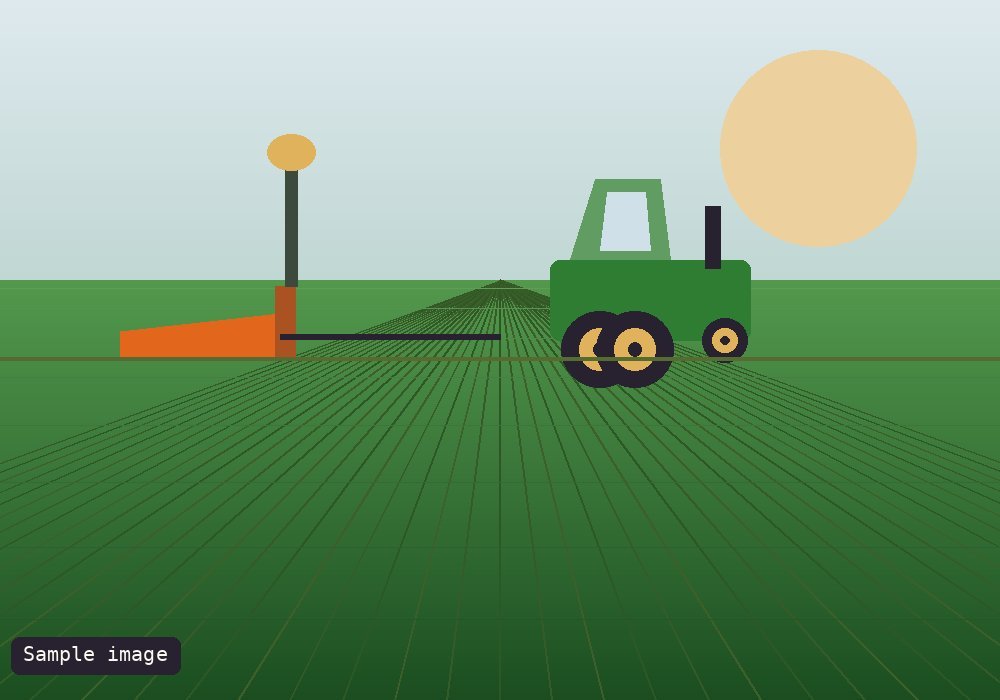 Laser levelling at work in the field