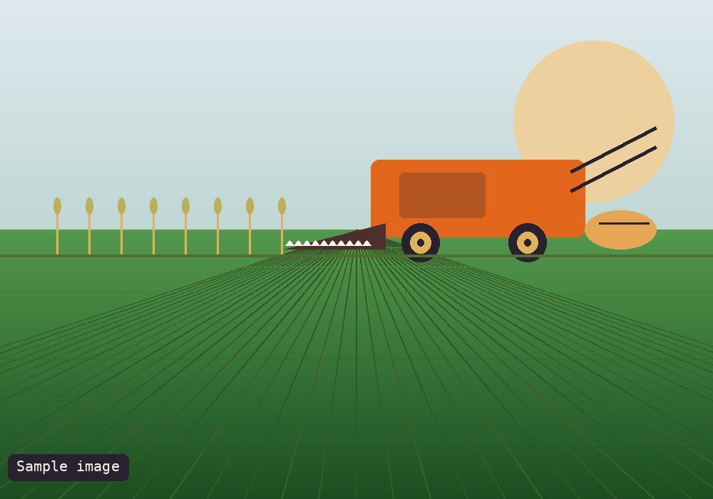 Fast, clean harvesting in action